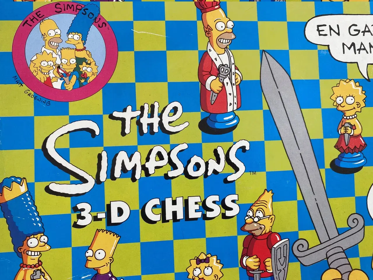 Billede 2 - The Simpsons 3-D skak - 1997