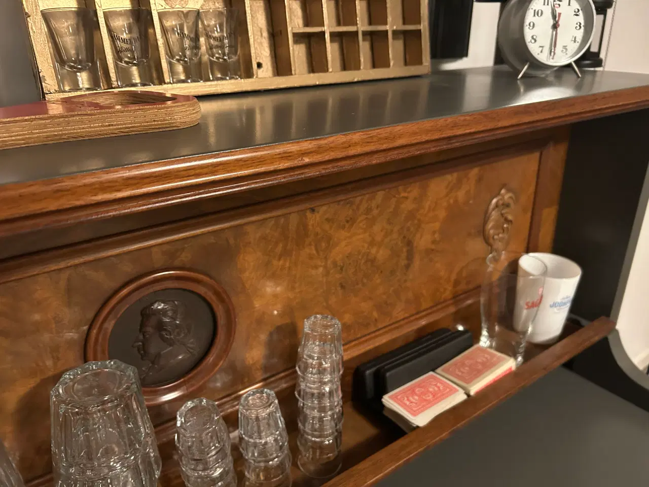 Billede 2 - Barreol/opbevaring lavet af klaver 