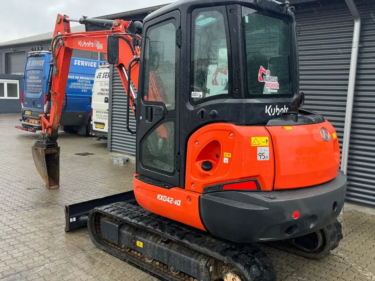 Billede 3 - Kubota Kx042-4 Hydraulisk skovlskifte