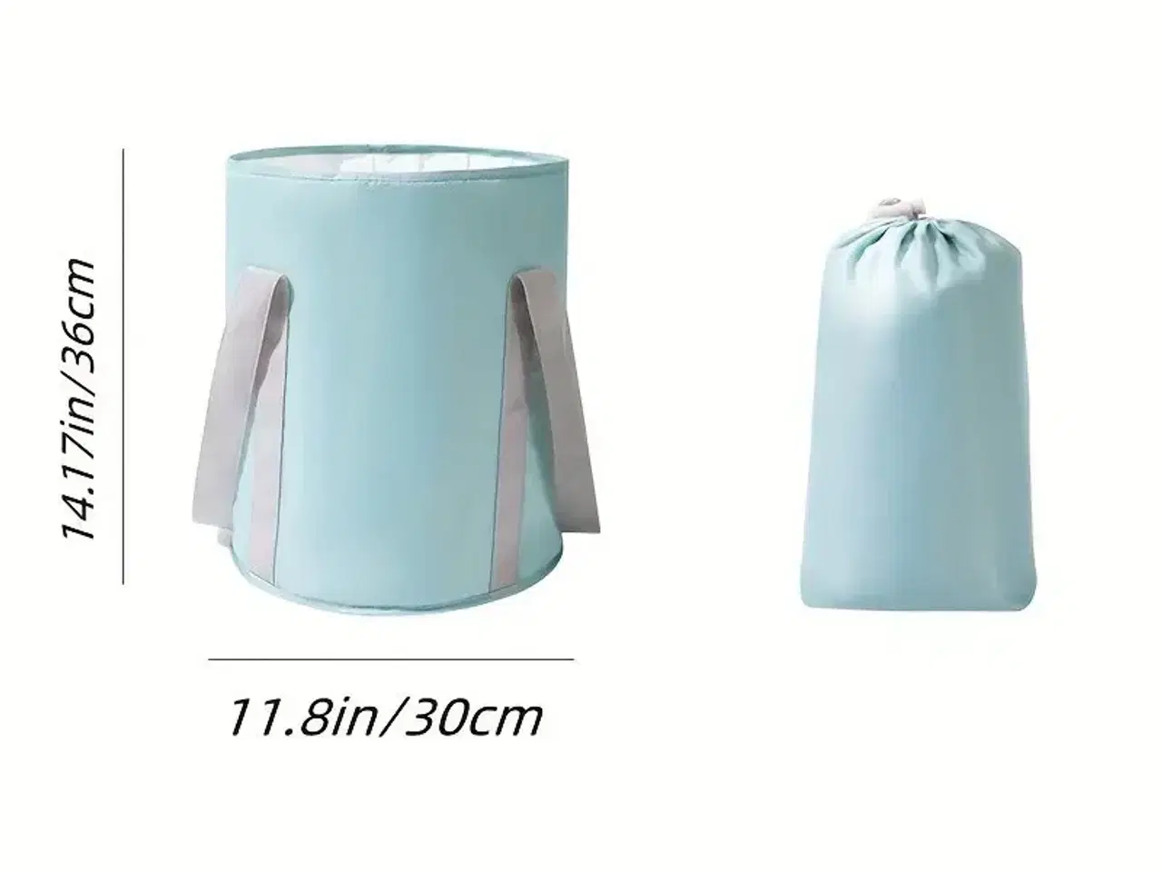 Billede 2 - Transportabelt Fodbad i Pose