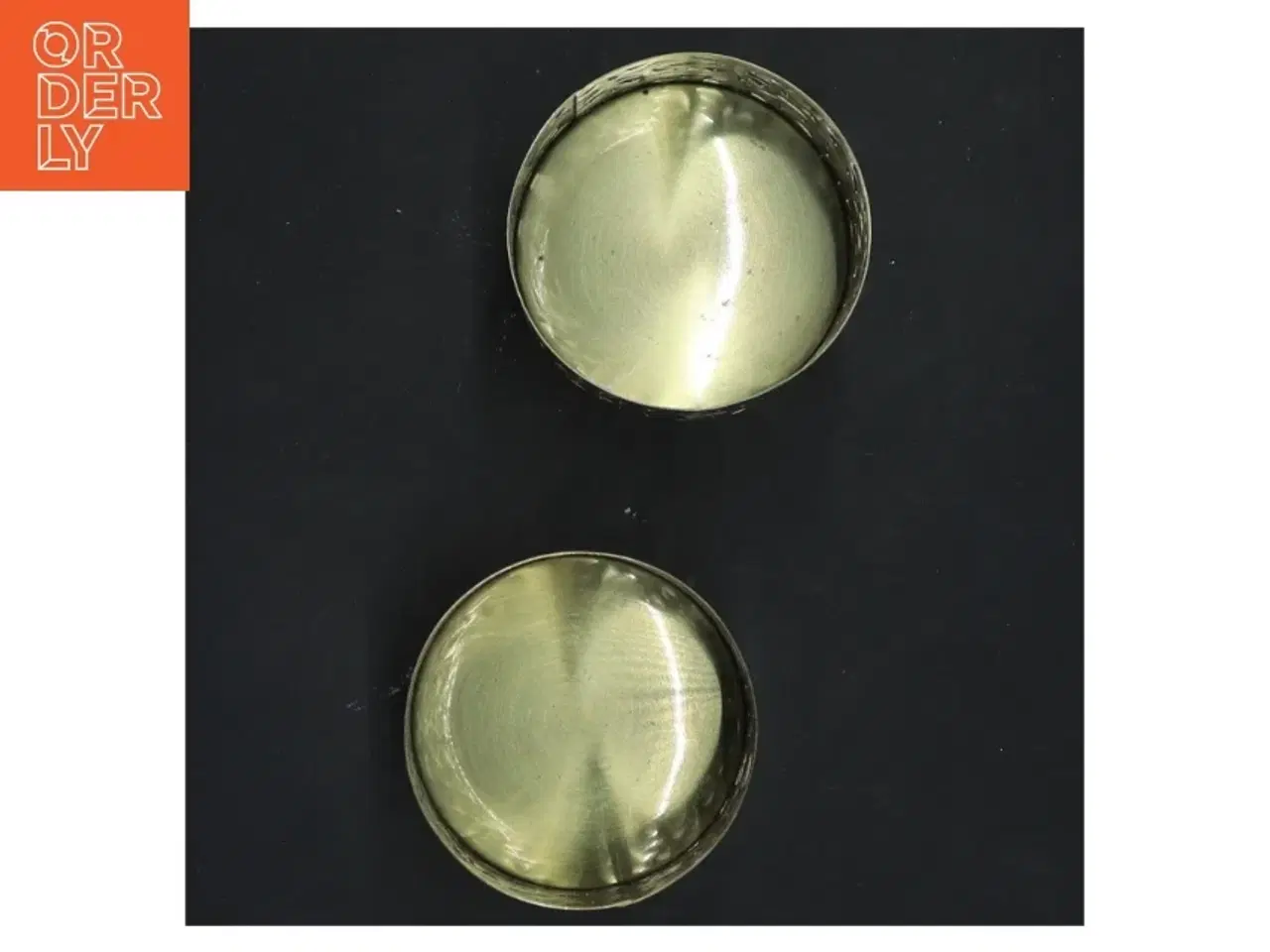 Billede 3 - Messing lysestager fra H&M (str. Ø 6,5x5,5 cm)