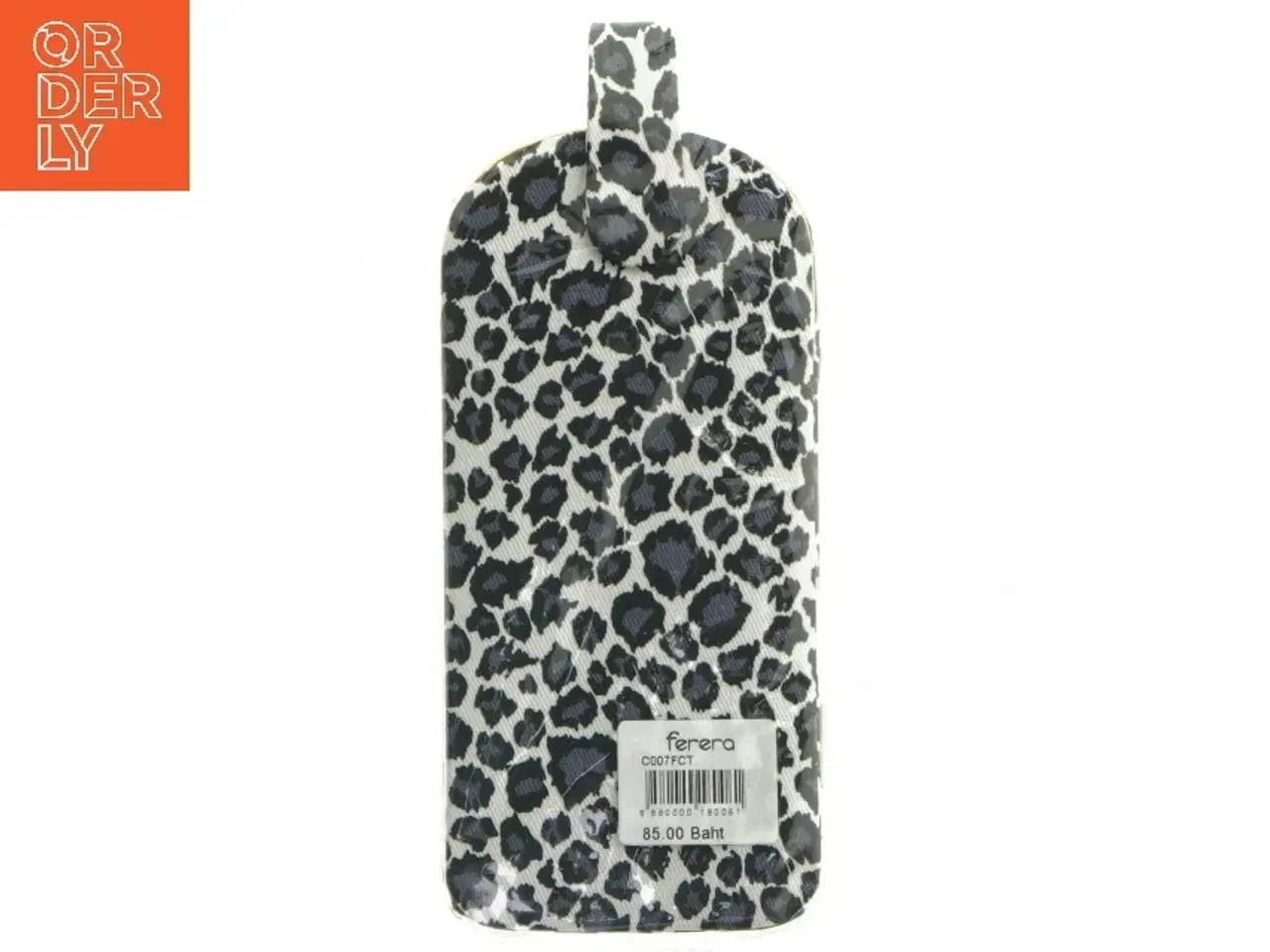 Billede 1 - Leopardmønstret clutch fra Ferera (str. 16,5 x 8 cm)