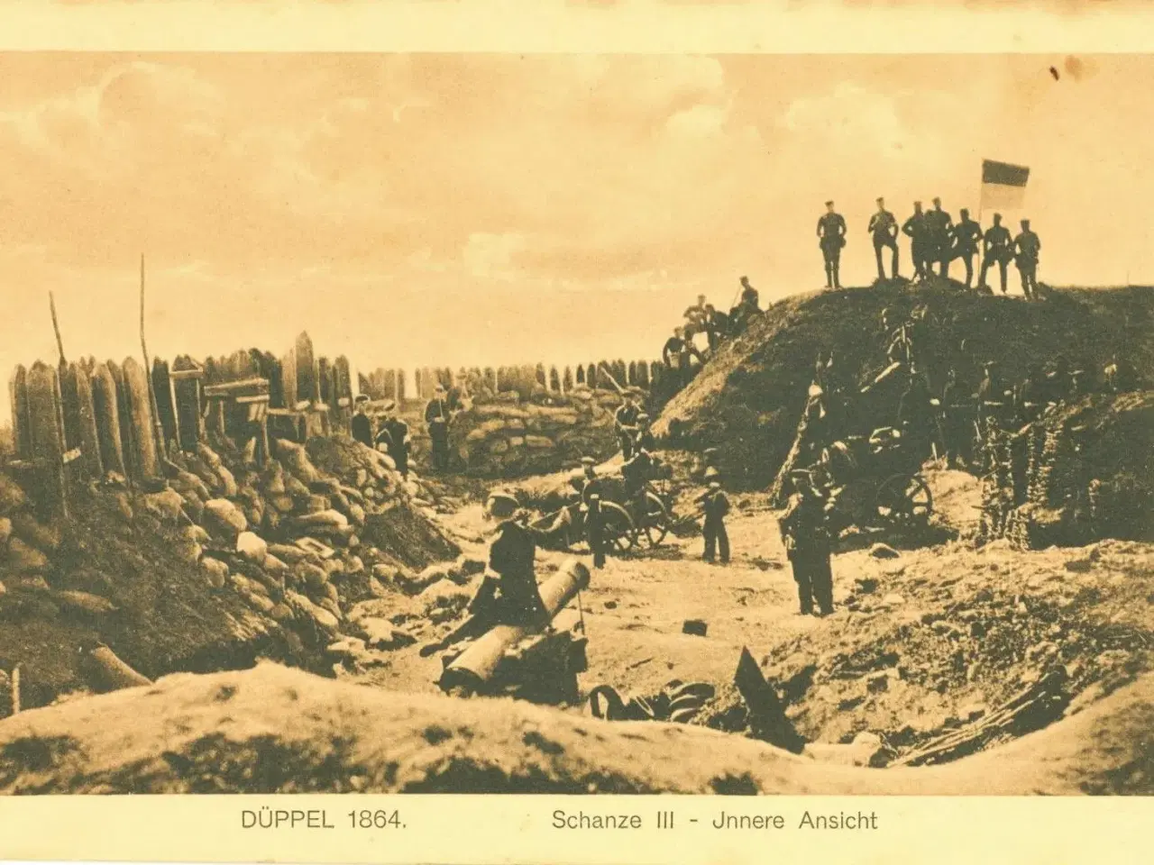 Billede 1 - Krigen 1864. Skanse III