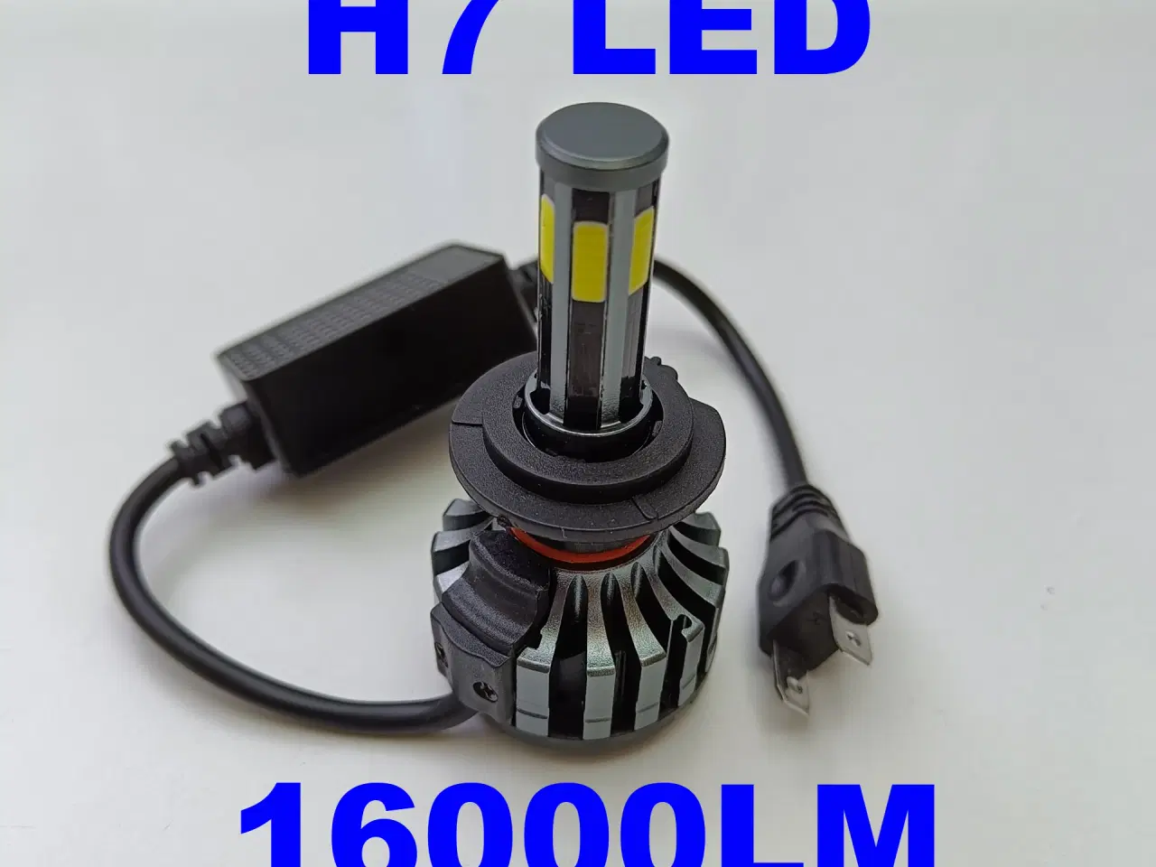Billede 1 - NY! 16000LM 6-Sidet H7 LED