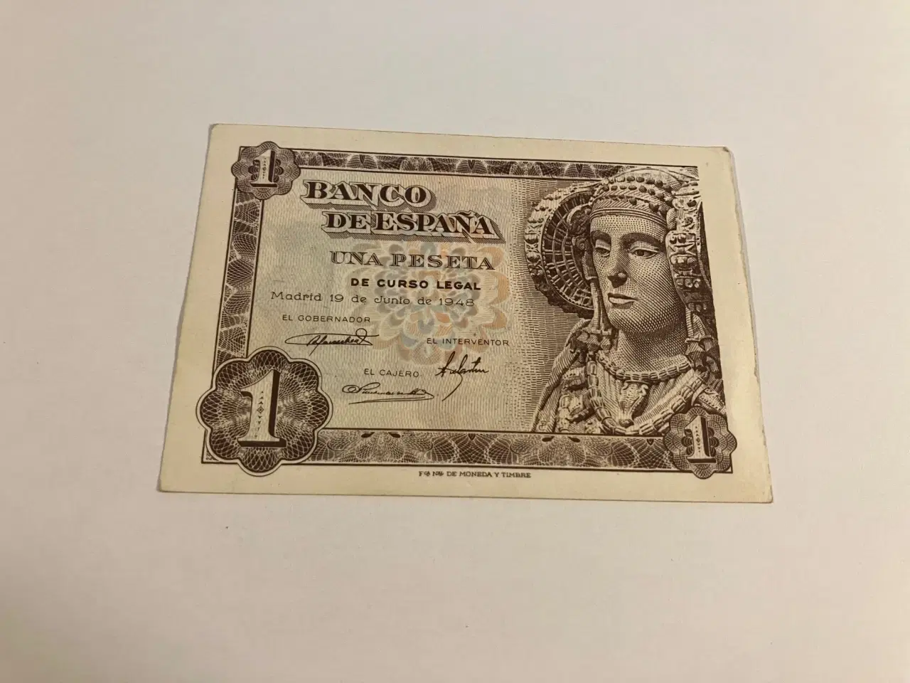 Billede 1 - 1 Peseta 1948 Spain