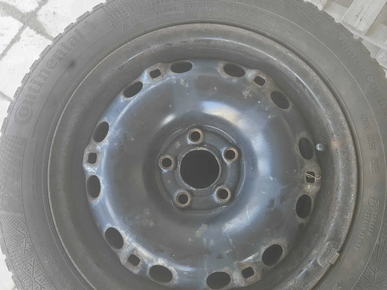 Billede 1 - VW-POLO vinterhjul 185/60X15