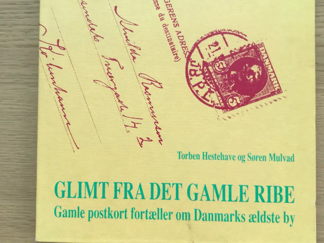 Billede 1 - Glimt fra det gamle Ribe - Gamle postkort fortælle