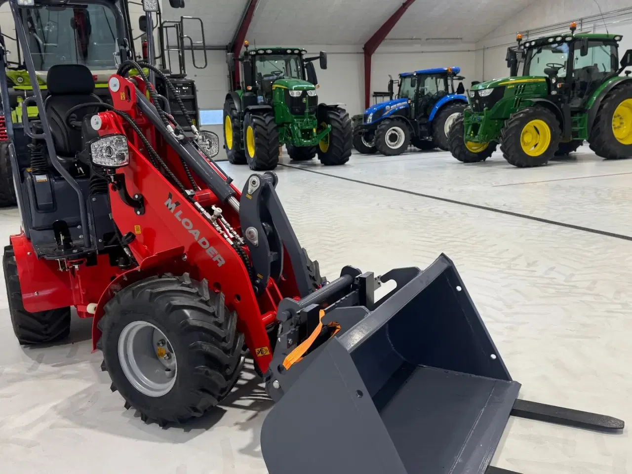 Billede 14 - VM Loader 1026 LX FABRIKSNY MED SKOVL OG PALLEGAFLER!