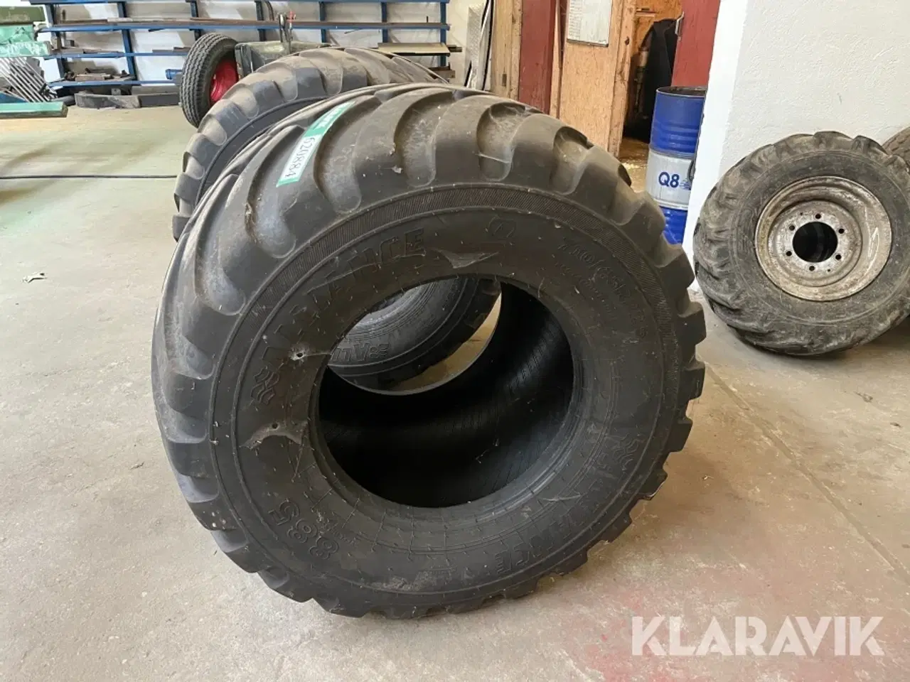 Billede 2 - Vogn dæk Alliance 710/45R22.5 2 styk