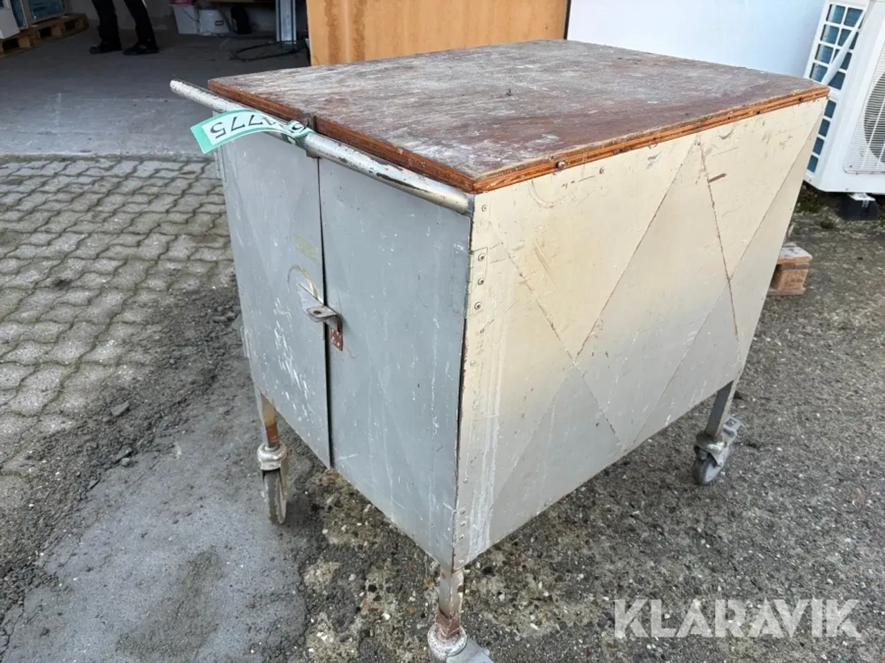 Billede 1 - Værkstedsbord på hjul