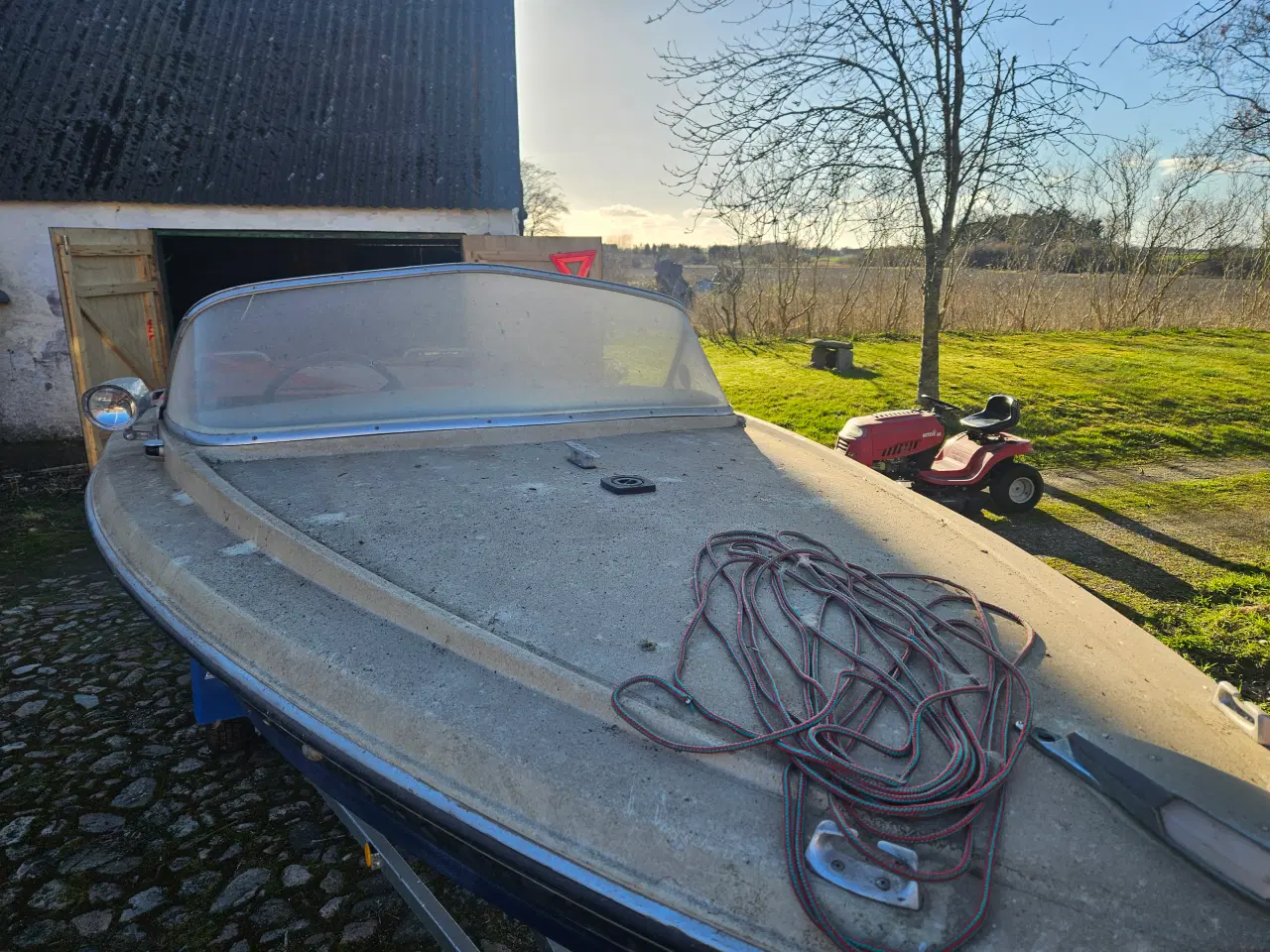 Billede 12 - VEGA 18 fods glasfiberbåd - projektbåd