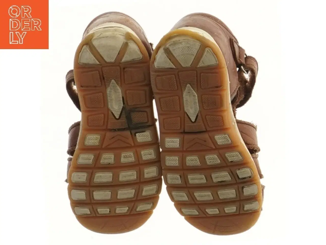 Billede 2 - Brune børnesandaler str. 25 fra Bisgaard (str. 25 )