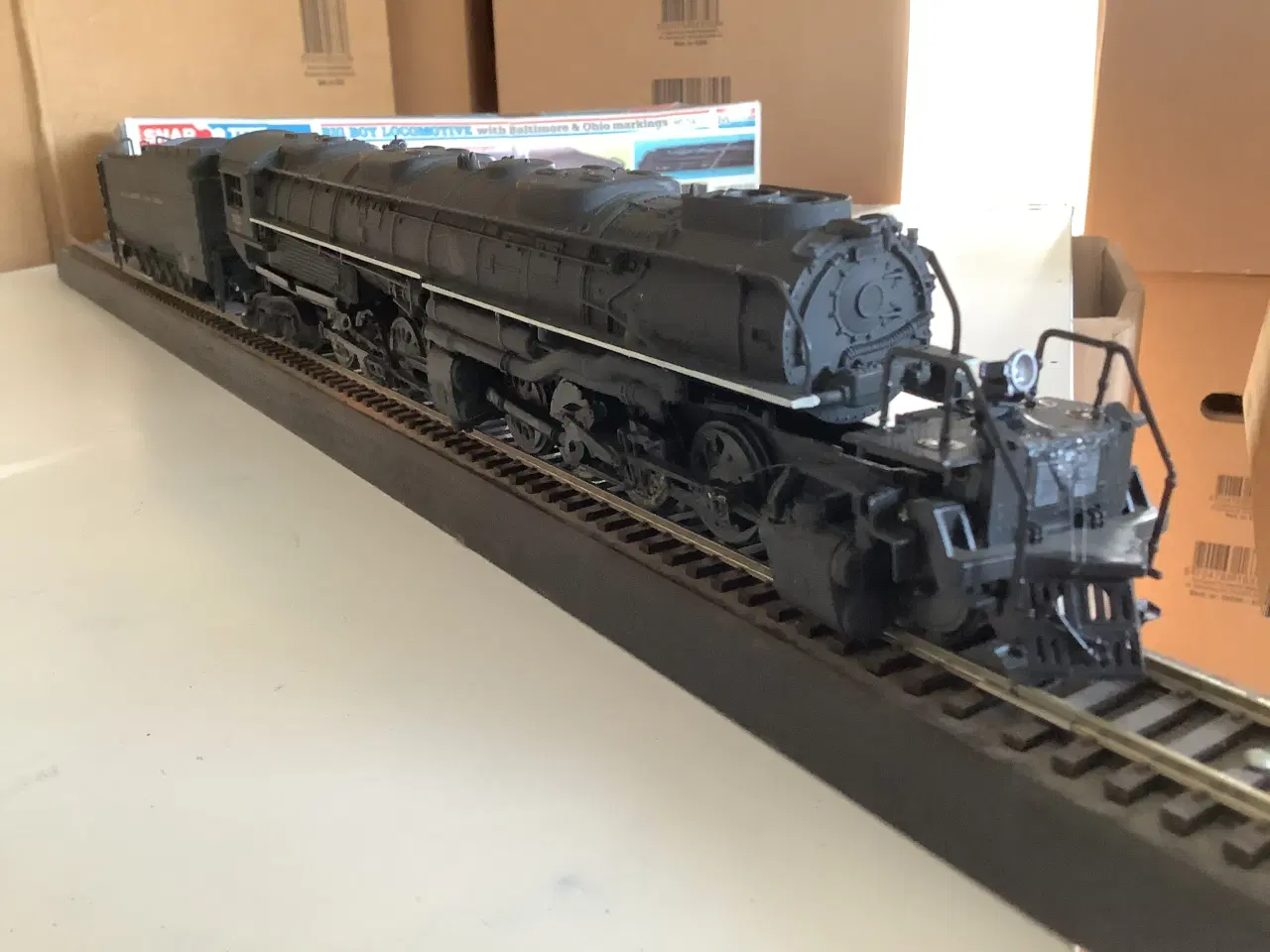 Billede 4 - h0 Big Boy lokomotiv. Monogram. Standmodel. 45cm !