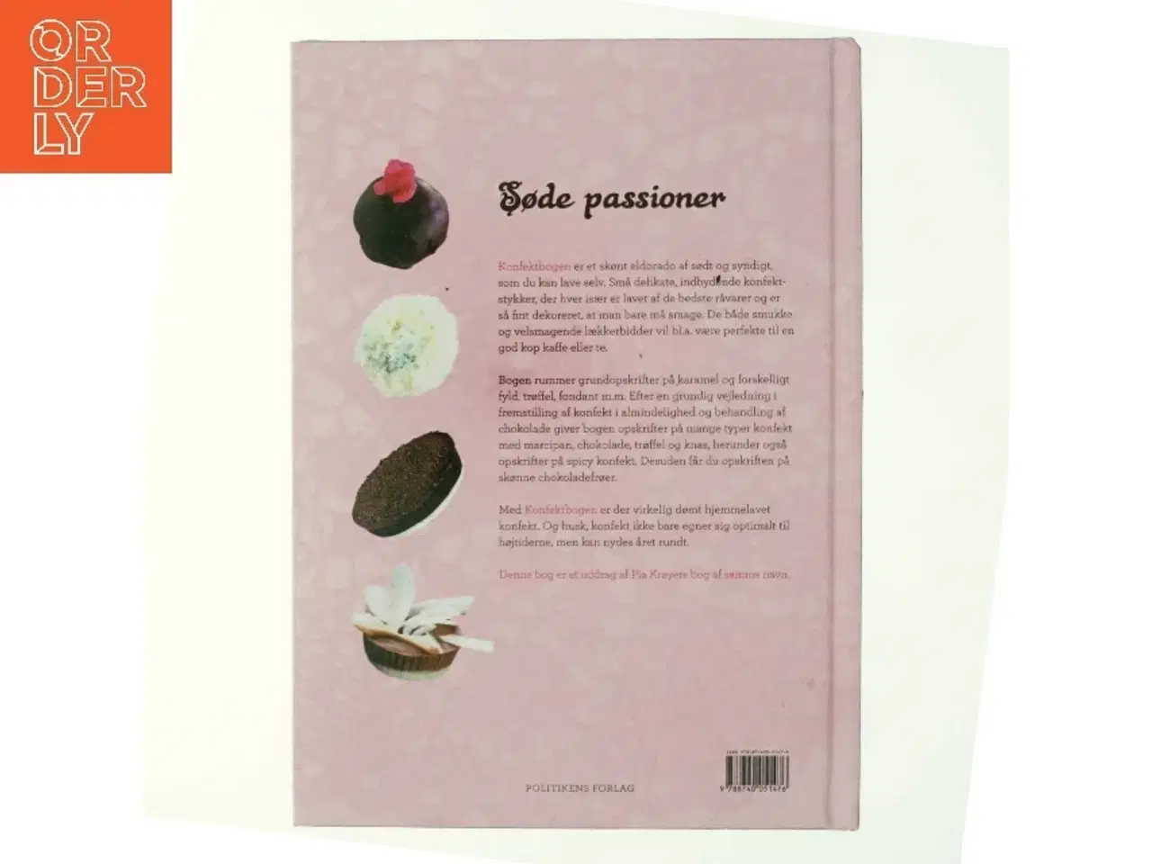 Billede 3 - Konfektbogen (uddrag af Pia Krøyers bog af samme navn) af Pia Krøyer (Bog)