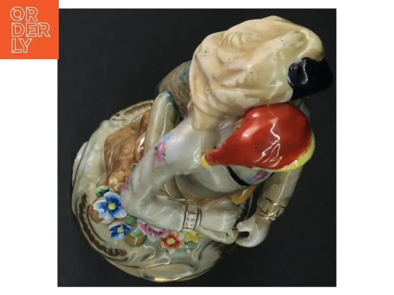Billede 4 - Porcelænsfigur af vandbærer (str. 27 cm)
