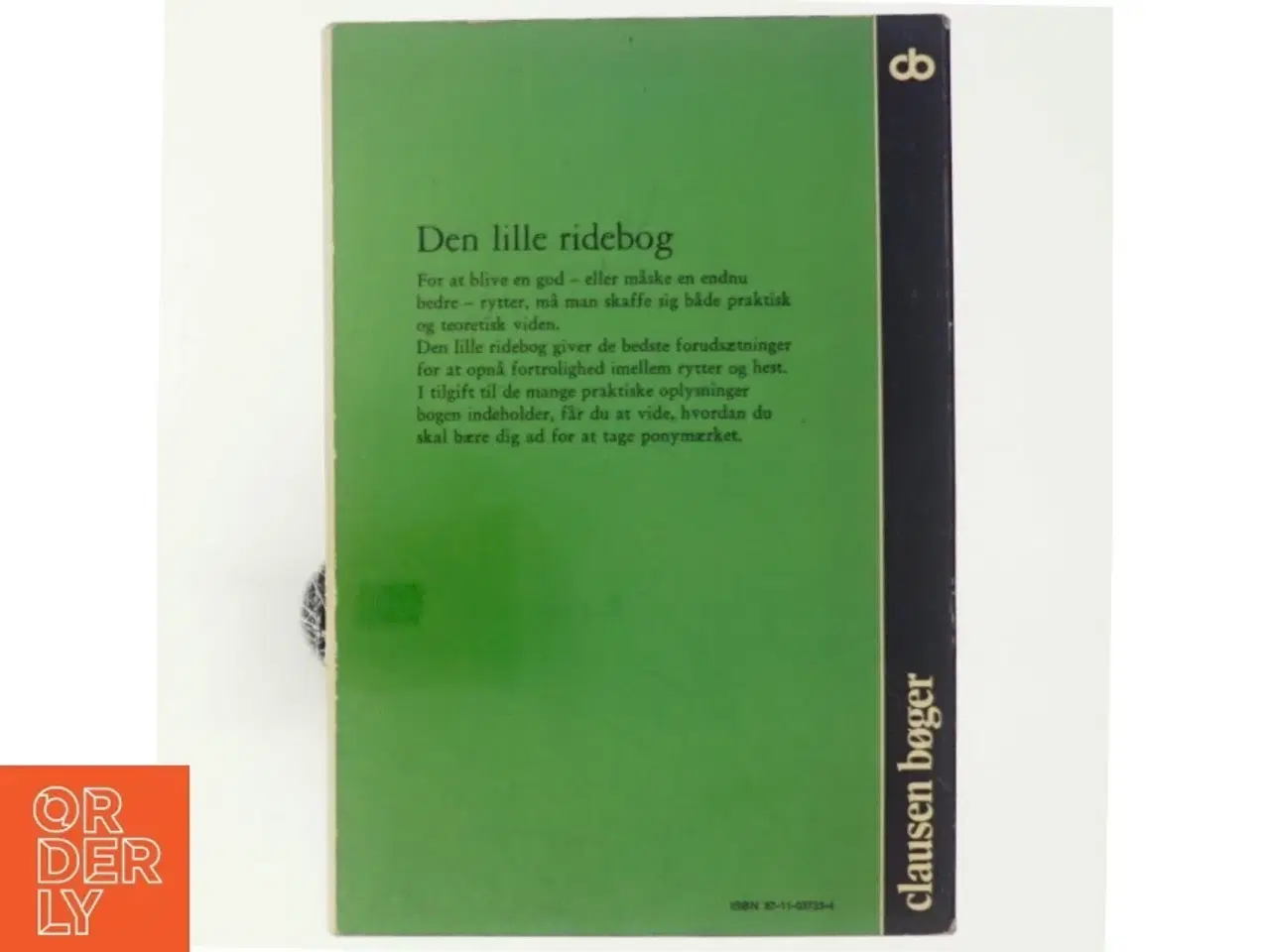 Billede 3 - den lille ridebog