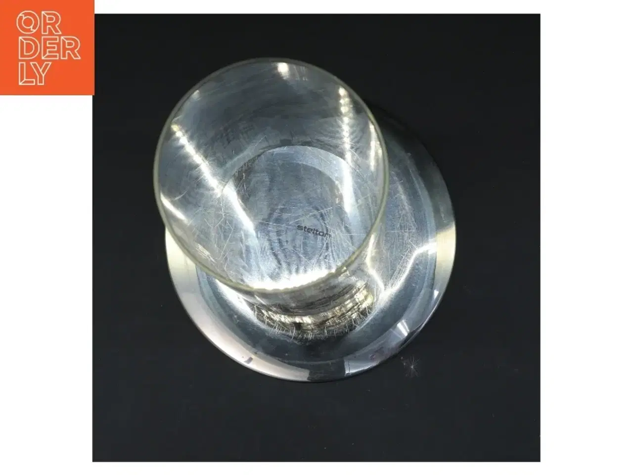 Billede 4 - Adventskalender lysestage fra Stelton (str. Ø. 17 cm. og. ø. 10 cm. længde. 23 cm)