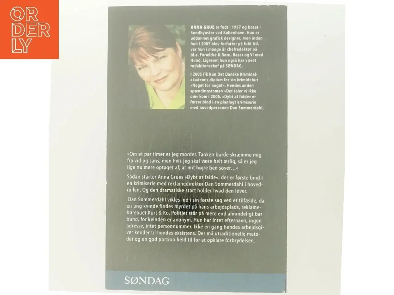 Billede 3 - Dybt at falde af Anna Grue (Bog)