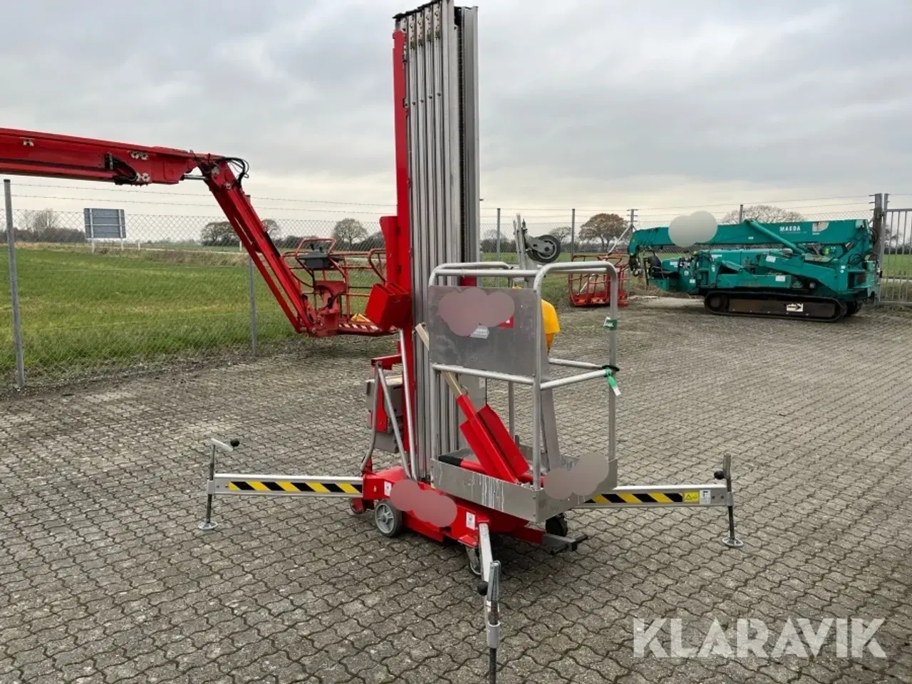 Billede 2 - Manuel Søjlelift Genie AWP-40S