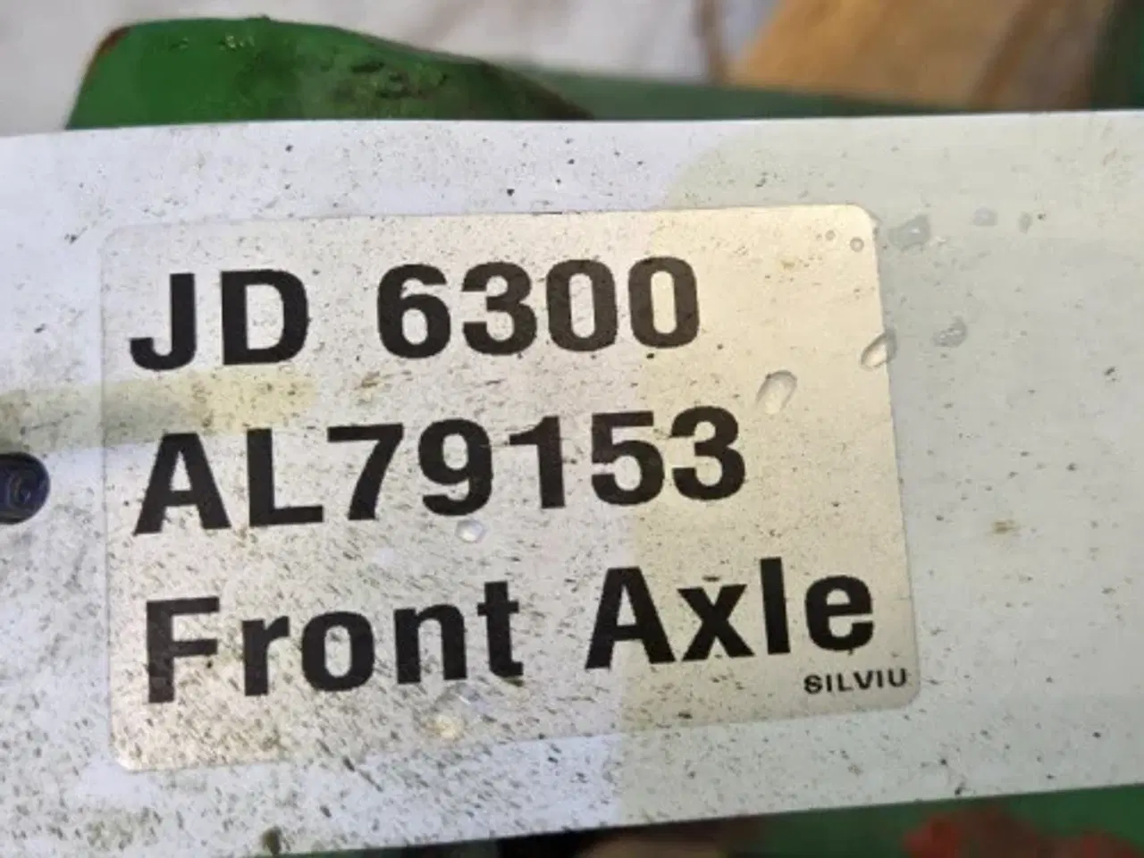 Billede 21 - John Deere 6300 Foraksel AL79153