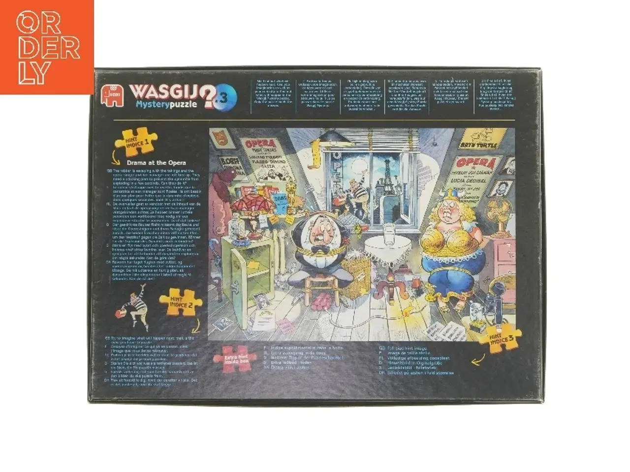 Billede 3 - PUSLESPIL Wasgij - Mystery Puzzle nr. 3 - 1000 brikker fra Jumbo (str. 1000 brikker cm)