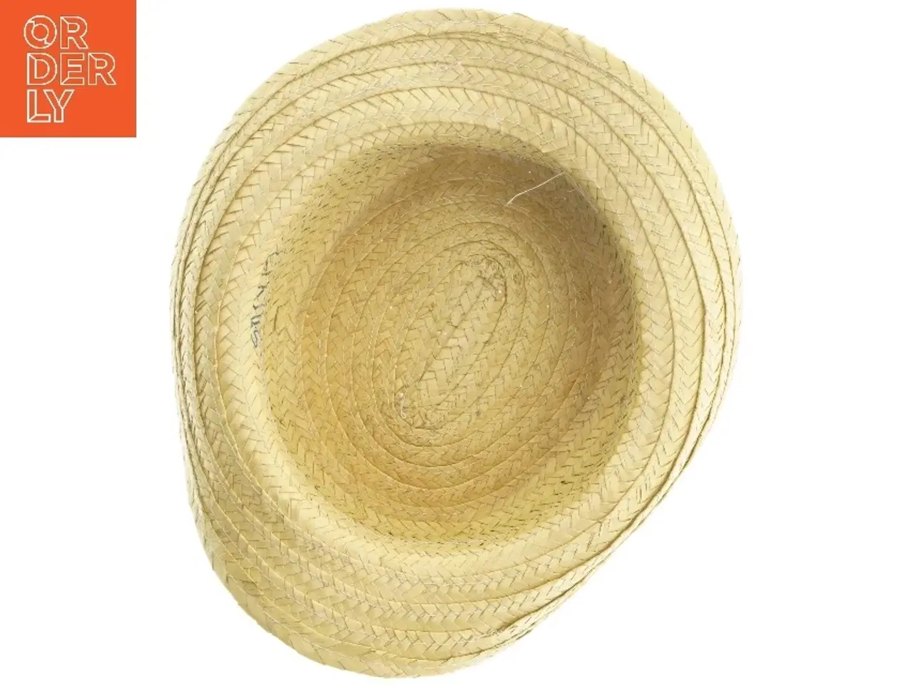 Billede 3 - Stråhat med sort bånd (str. Ø 21 cm)