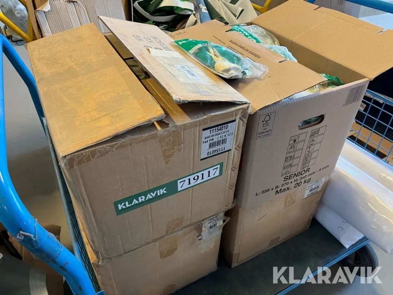 Billede 1 - Handsker M-Safe Grib str.XL - 4 kasser