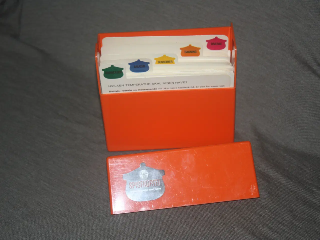 Billede 4 - Spisekortet