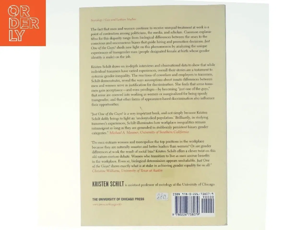 Billede 3 - Just One of the Guys? af Kristen Schilt (Bog)