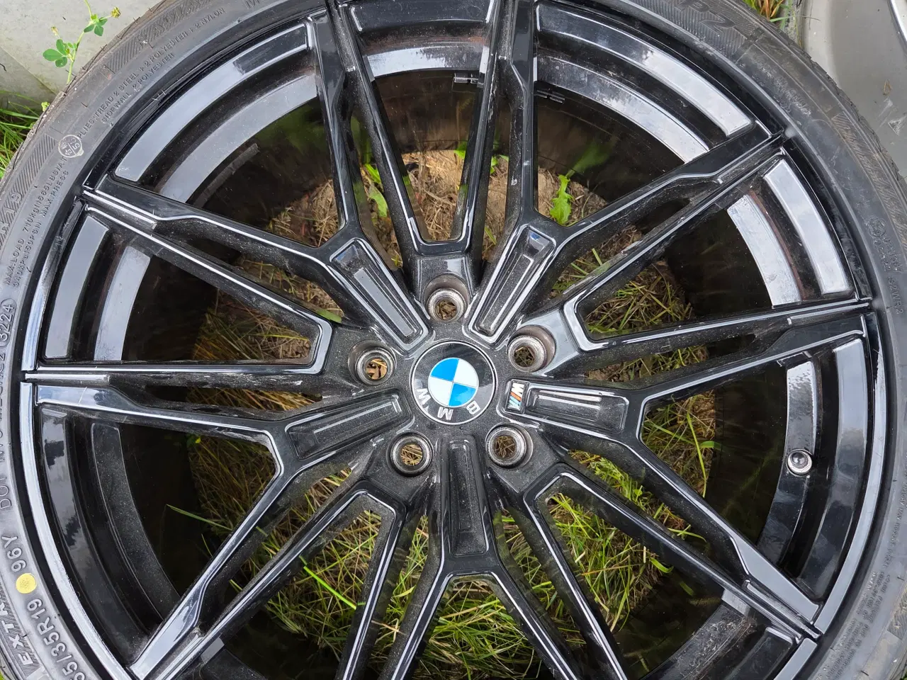 Billede 1 - Org 19" BMW M-fælge med nye dæk