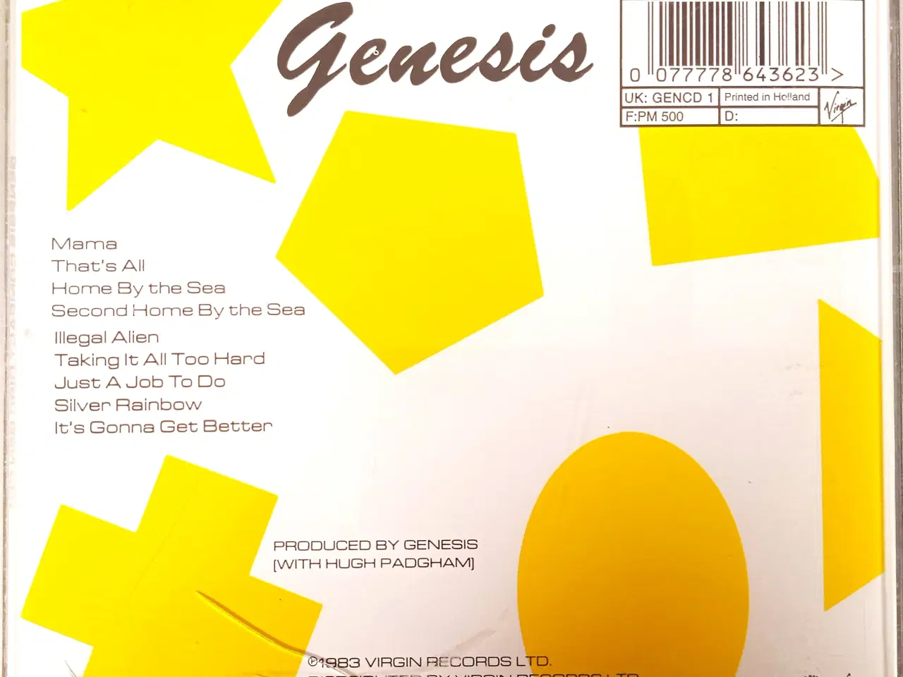 Billede 2 - Genesis - Genesis