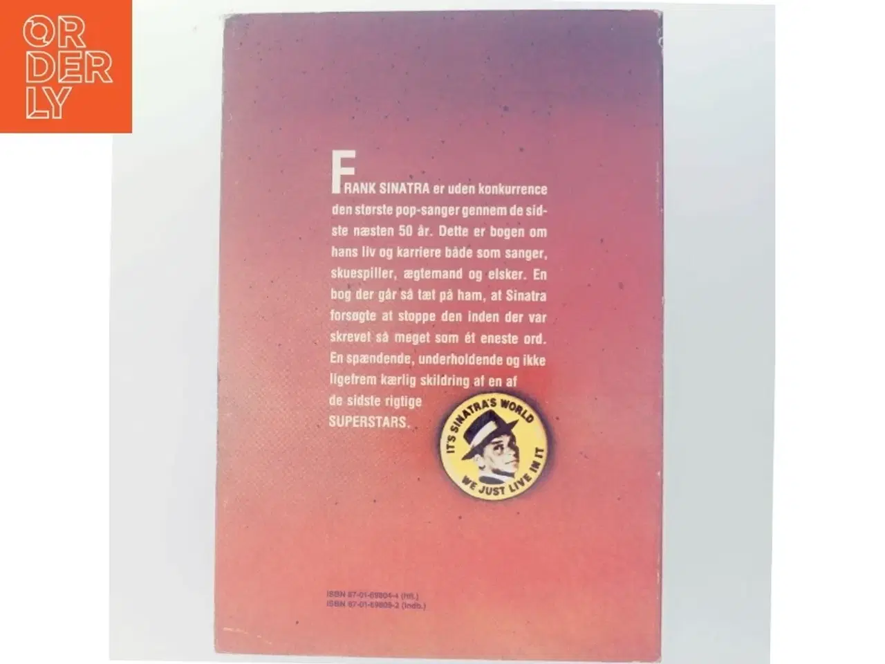 Billede 3 - Frank Sinatra biografi bog fra Gyldendal