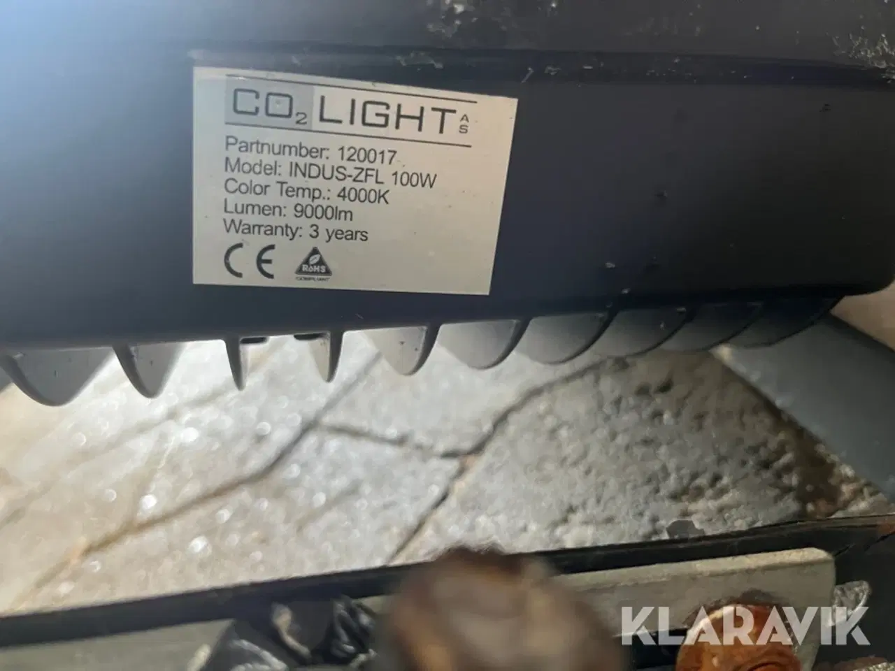 Billede 6 - LOT: LED lamper Co2lights Indus-zfl 200W 4000k / 1800lm