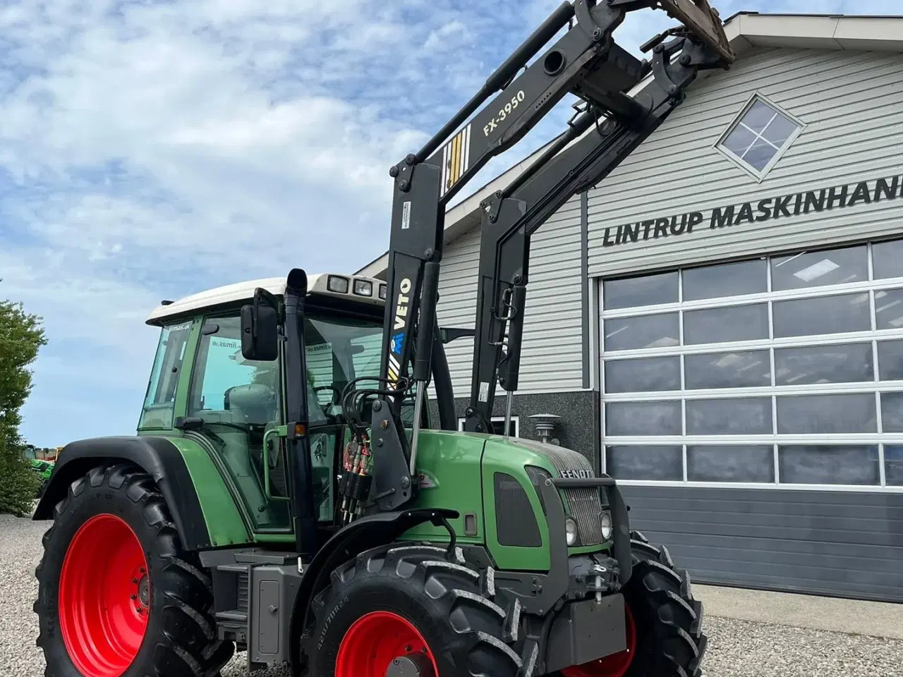 Billede 2 - Fendt 410 Vario med frontlæsser.