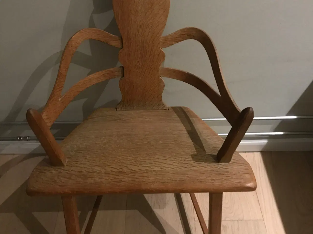 Billede 2 - Unik svensk folk art stol