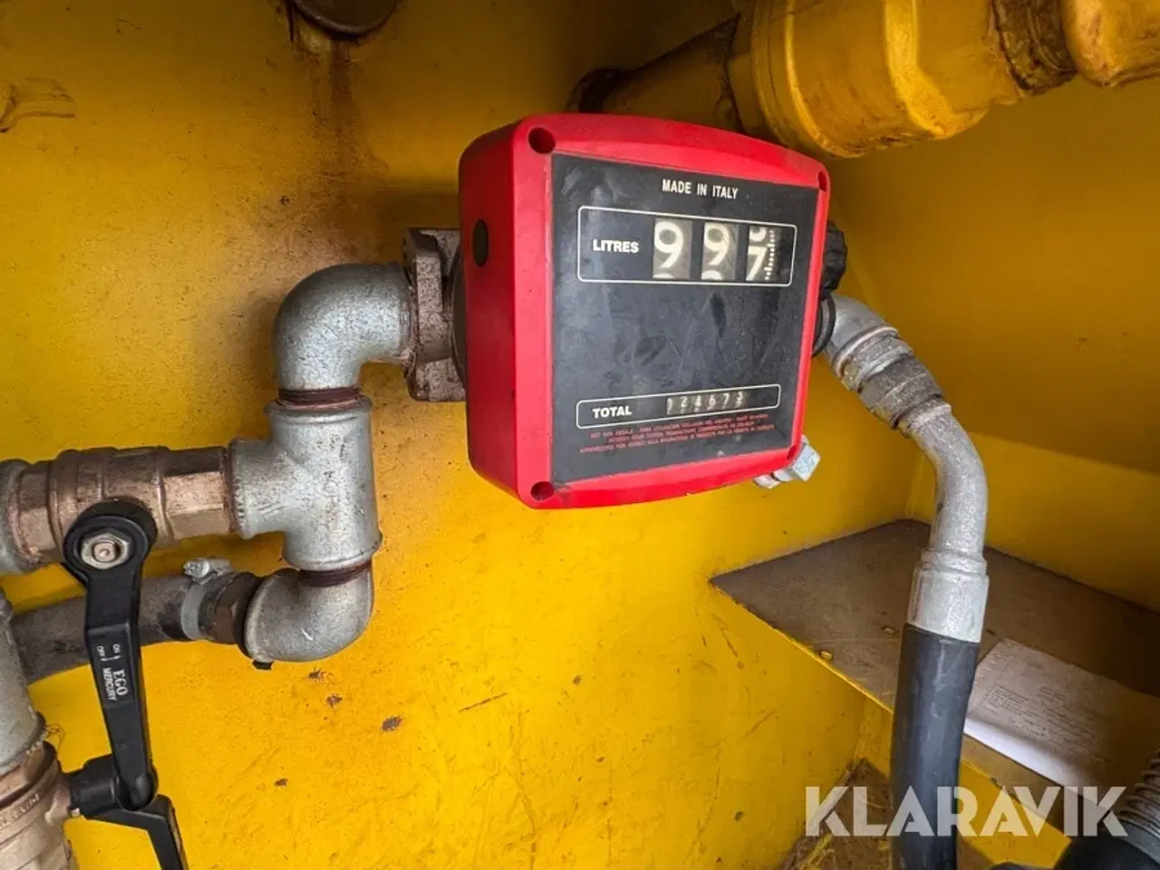 Billede 10 - Dieseltank 1500 liter med pumpe