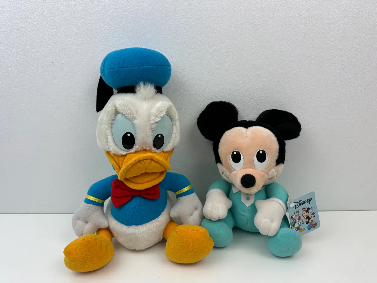 Billede 1 - 2 stk. retro Disney bamser, Hasbro 1990