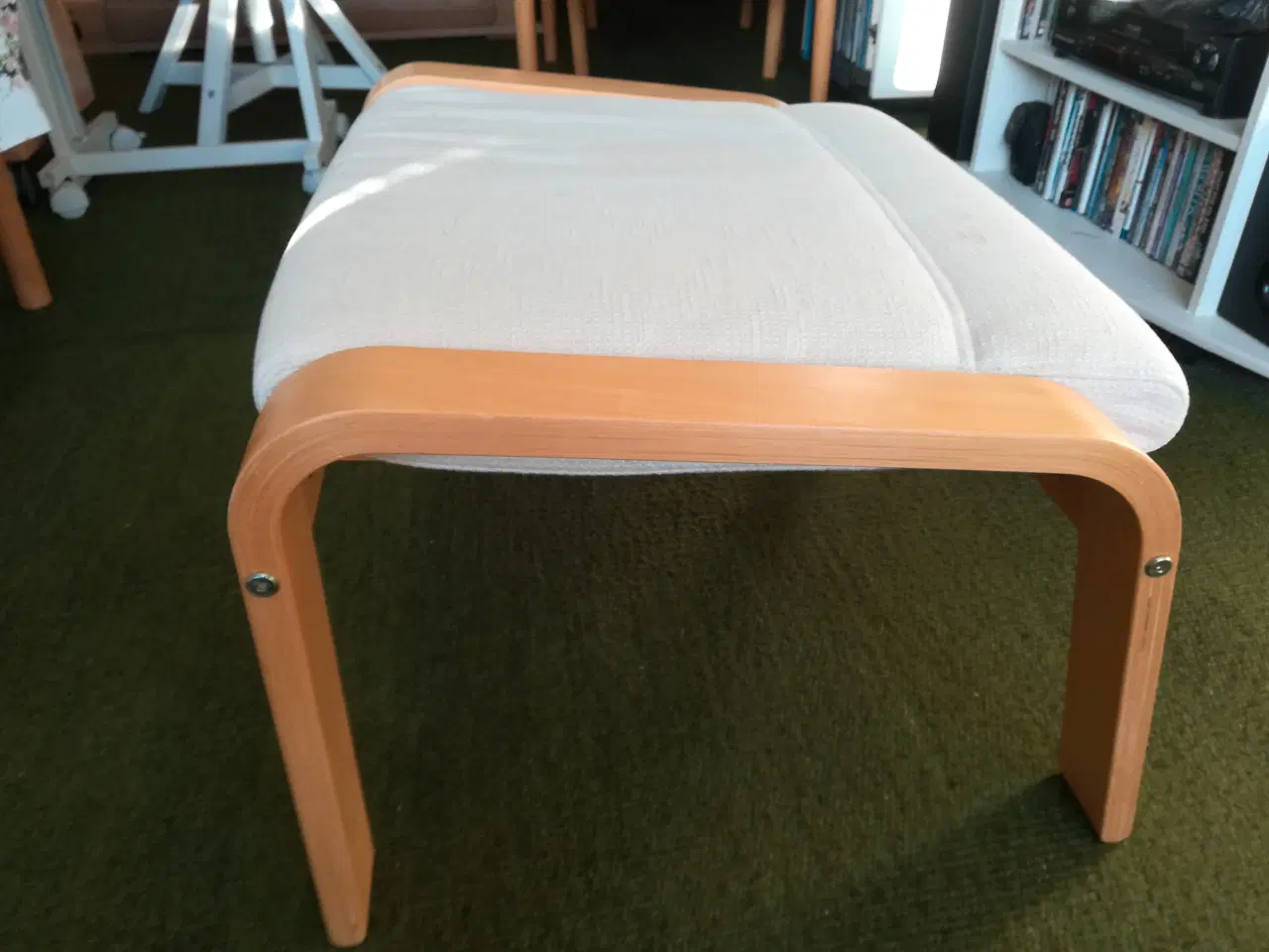 Billede 2 - Poäng taburet i birk fra Ikea