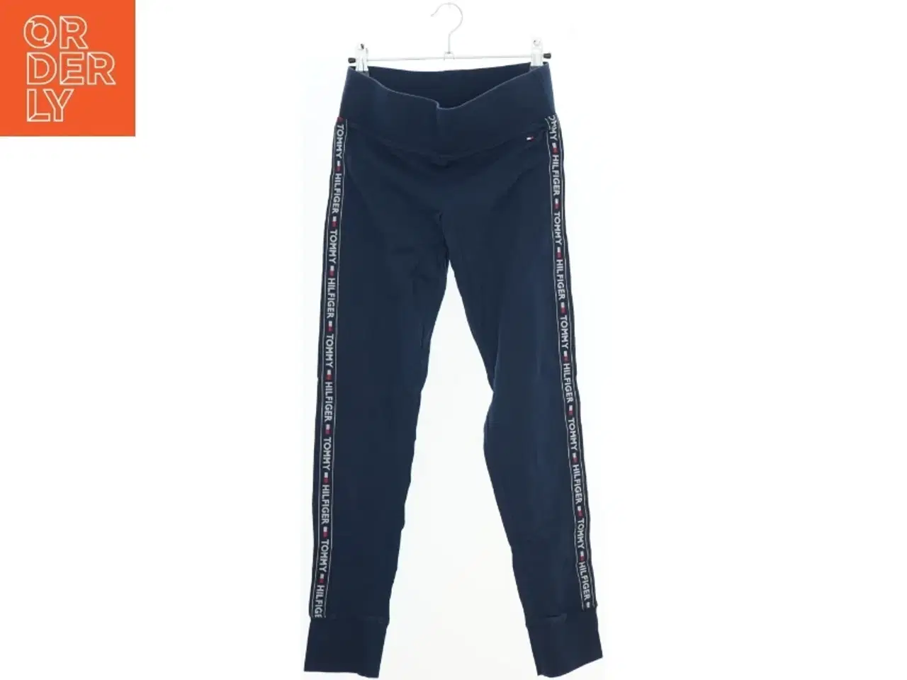Billede 1 - Sporty leggings med branding fra Tommy Hilfiger (str. M)