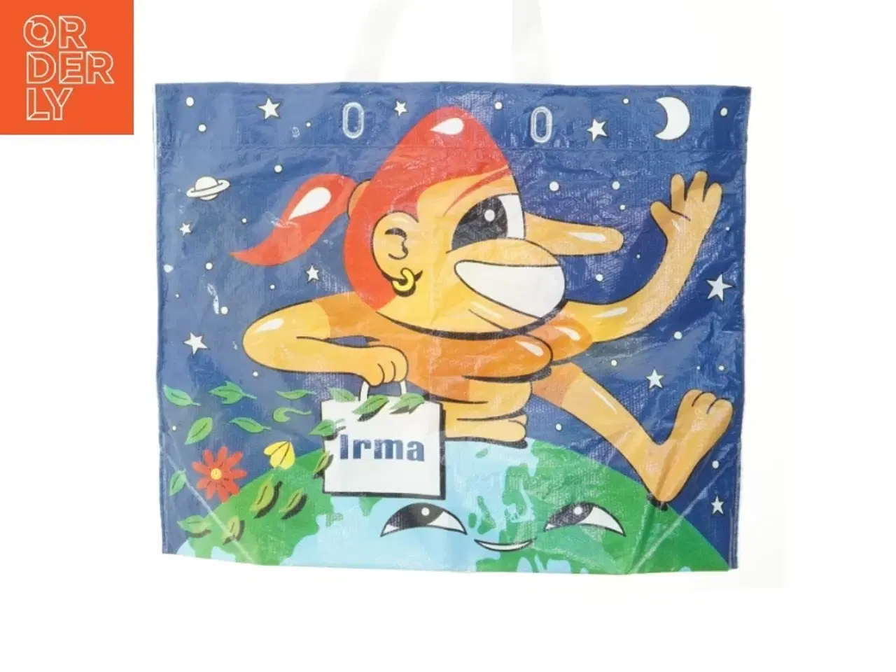 Billede 2 - Genanvendelig indkøbspose med Irma logo fra Irma (str. 50x41 cm)