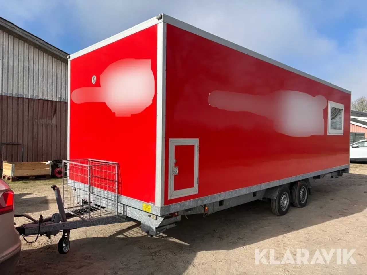 Billede 1 - Skurvogn Eurowagon FS SP med køkken og siddeplads