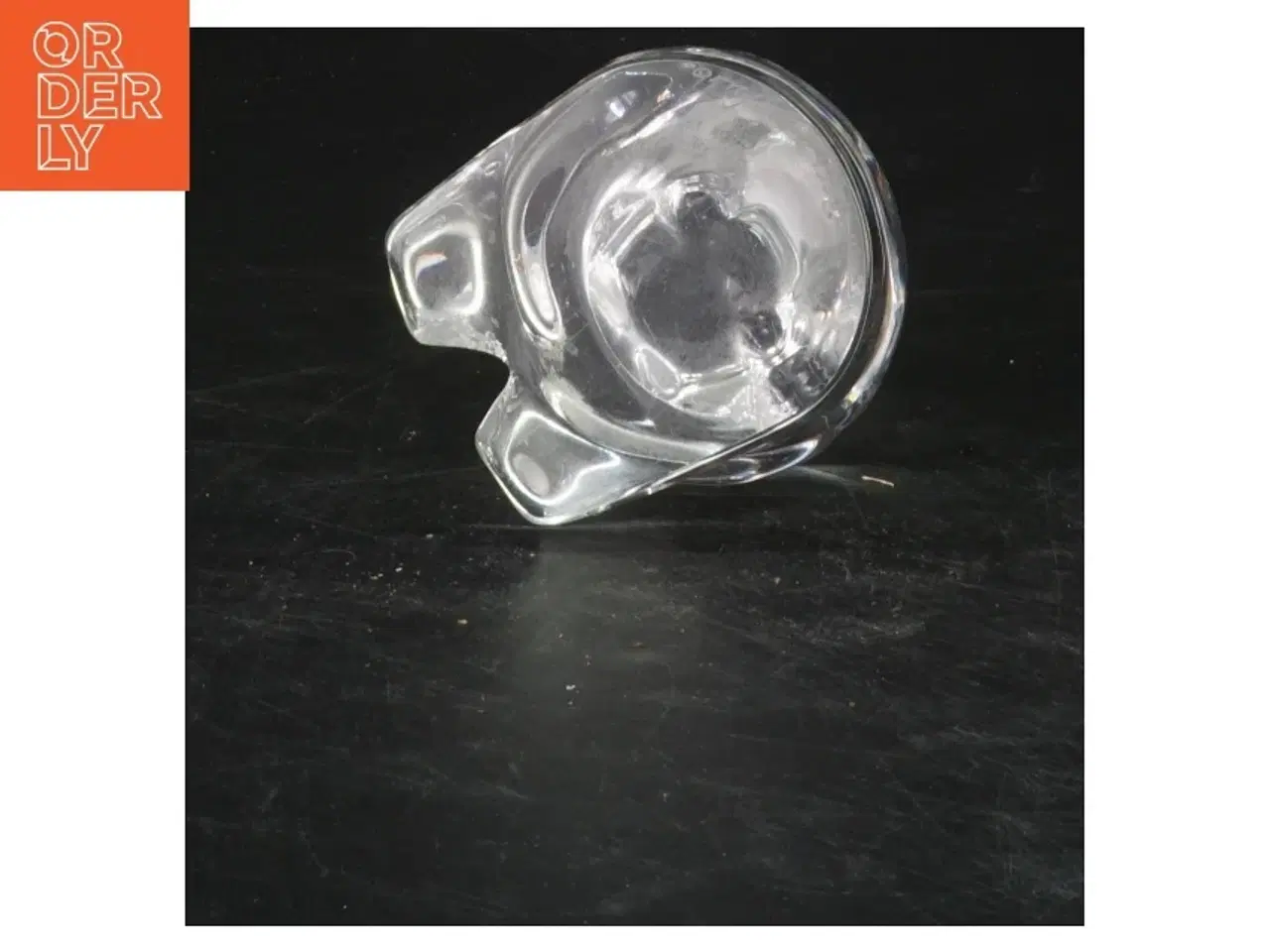 Billede 2 - Orrefors Olle Alberius glasfigur i form af bjørn (str. 9,5x7 cm)