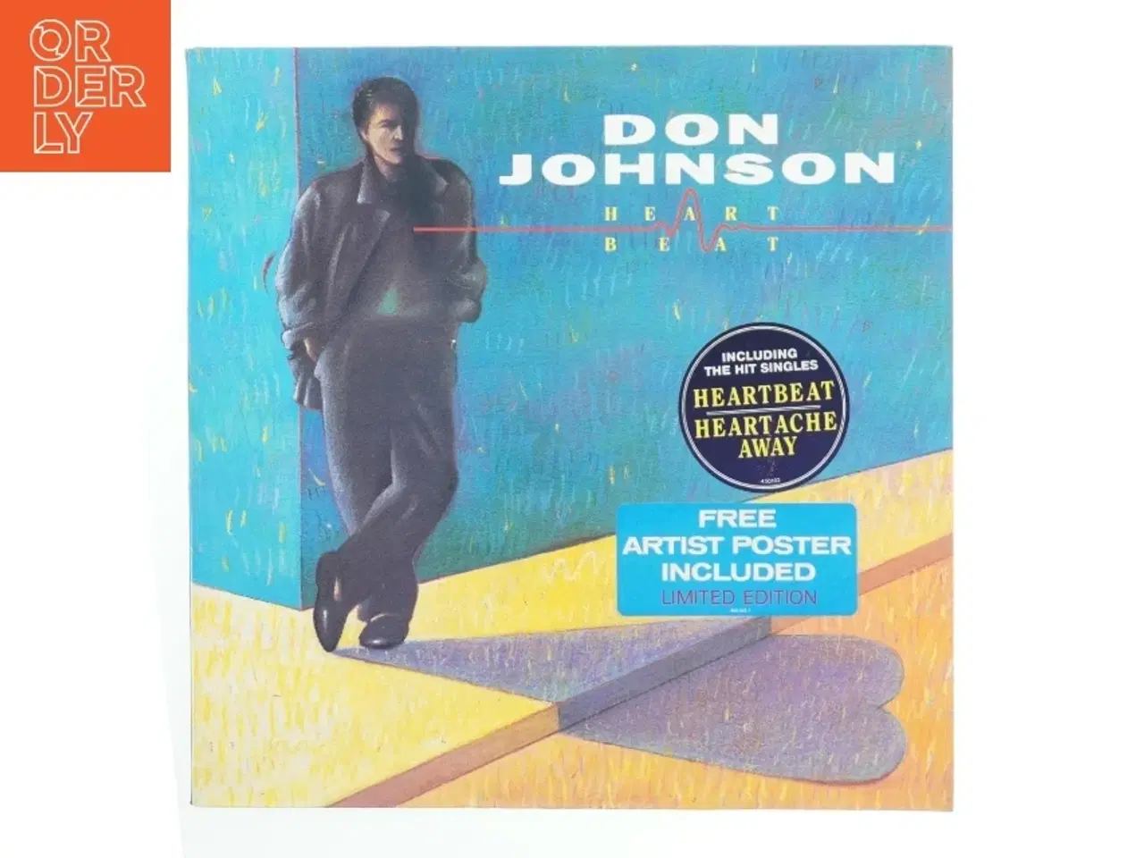 Billede 4 - Heartbeat album af Don Johnson fra Epic