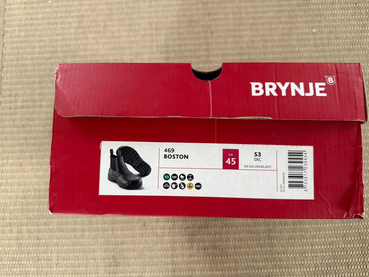 Billede 2 - BRYNJE 469 Boston sikkerhedsstøvle 