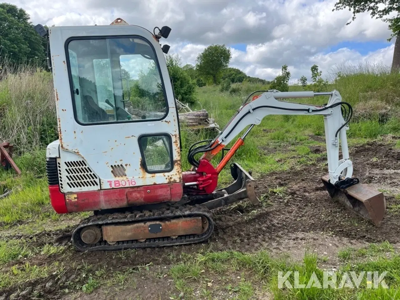 Billede 4 - Gravemaskine Takeuchi TB016