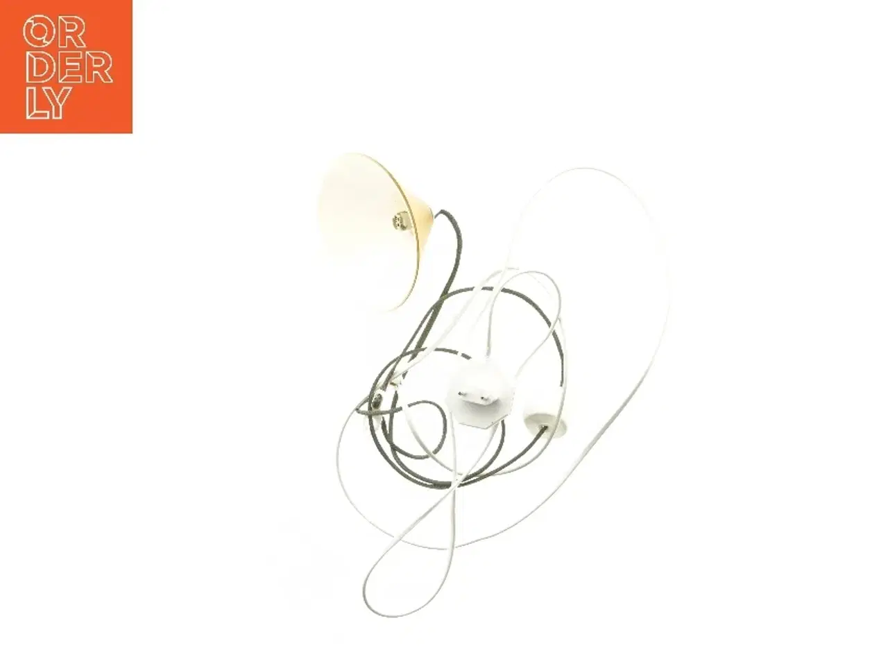 Billede 4 - Mini pendel gul lampe (str. Ø 14 cm)