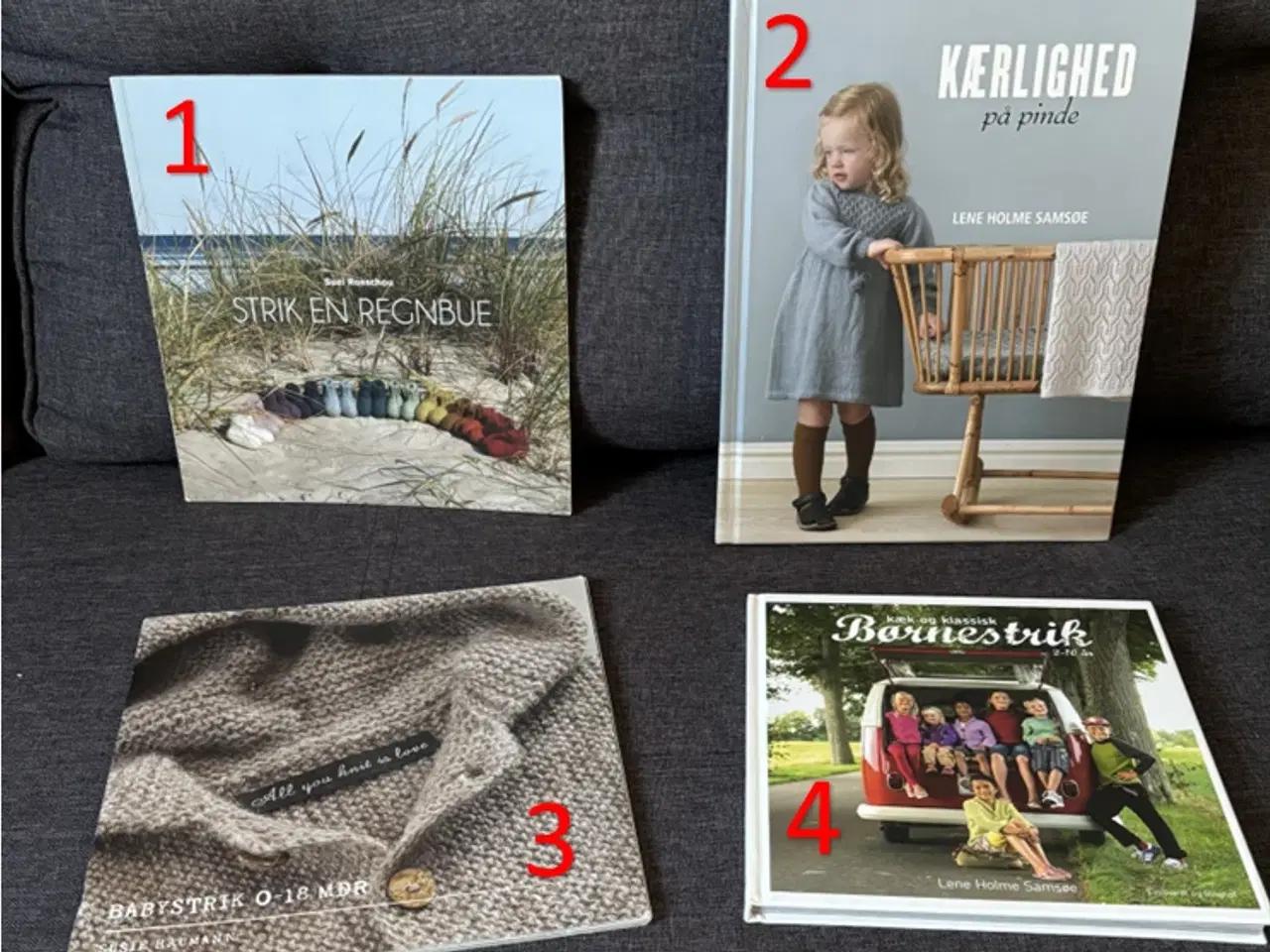 Billede 1 - Strikkebøger