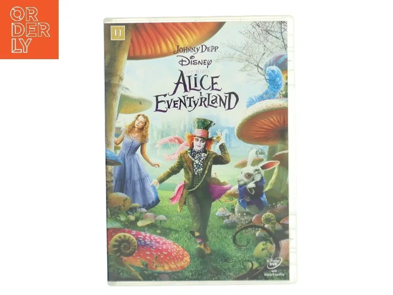 Billede 1 - Alice i eventyrland med Johnny Depp (DVD)