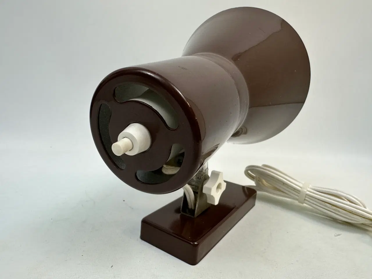 Billede 3 - Brun retro væglampe (LB)