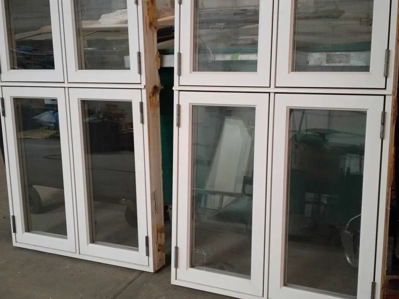 Billede 1 - Rationel Dannebrogsvinduer træ-alu 2stk 